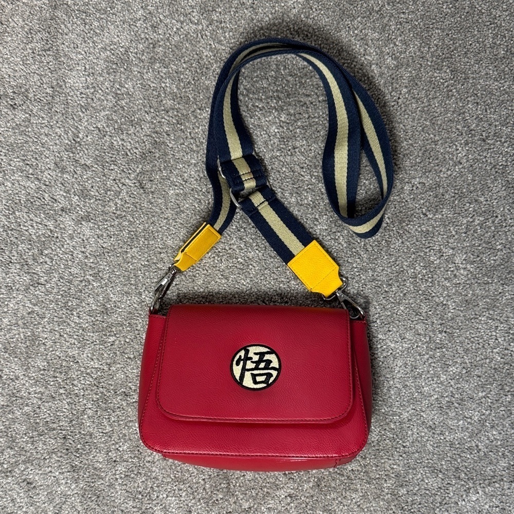Dargon BallZ Red Crossbody Bag - Picture 1 of 9